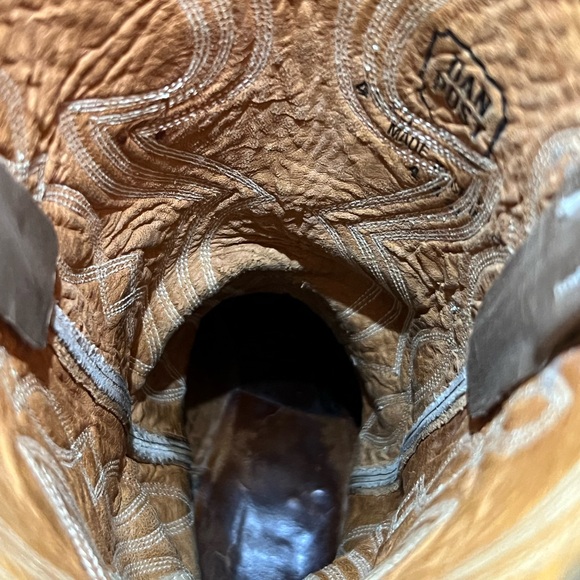 Dan Post Taupe Western Boots - Picture 8 of 9